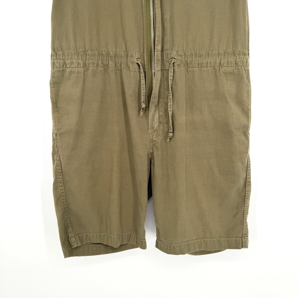 Engineered Garments Combi Suit Olive Green Drab Short Sleeve Utility Boiler Sz 2 - Picture 8 of 16